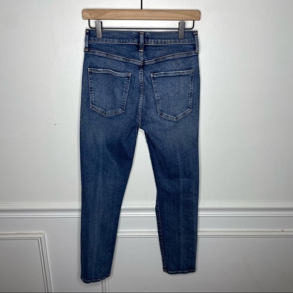 AGOLDE Sophie High Rise Distressed Skinny Crop - Picture 5 of 11